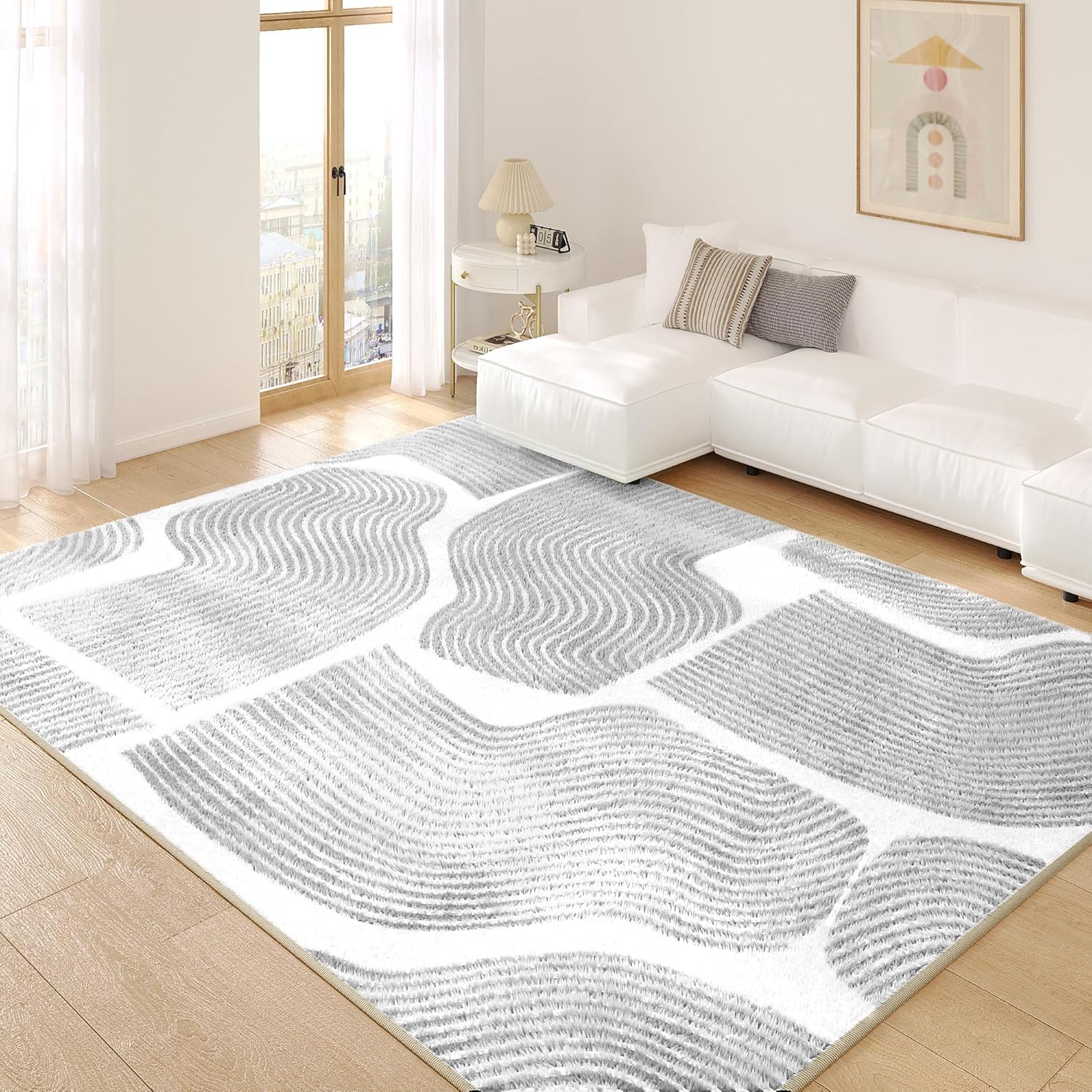 Amazon.com: ODIKA Ultra Soft Area Rug 6x9, Non Slip, Stain